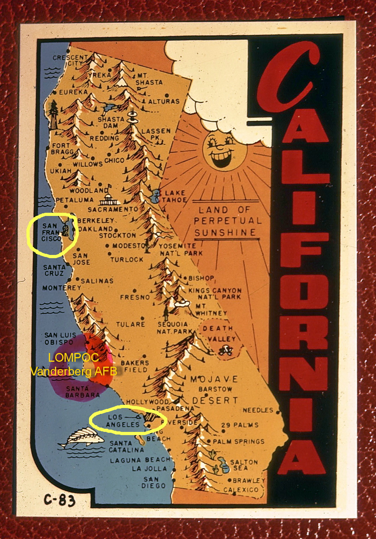 carte Calif
